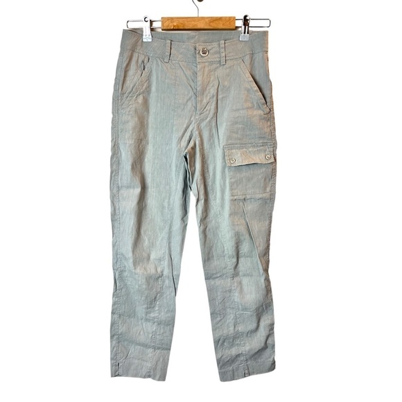 Fig Clothing Womens Tan Linen Pangs Size 4 - Picture 1 of 12